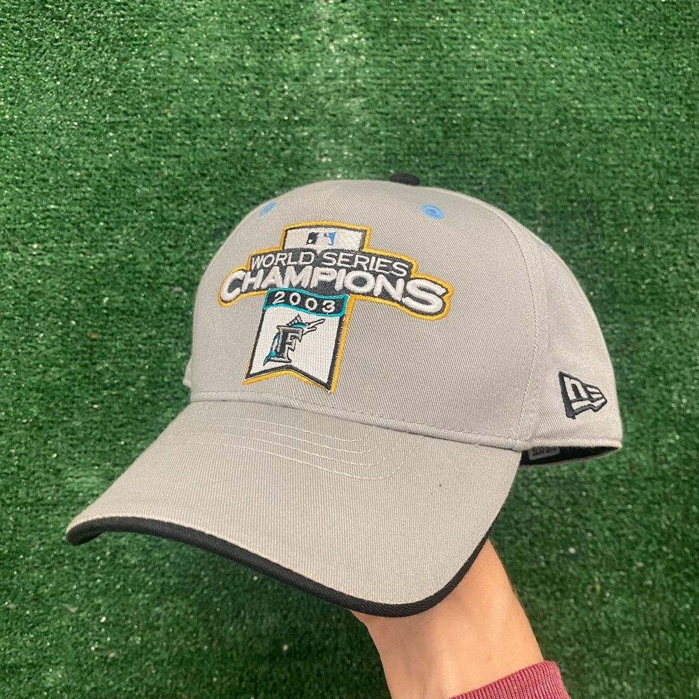 Vintage New Era Florida Marlins World Series Baseball Cap